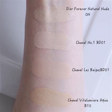 1 de Chanel foundation instructions